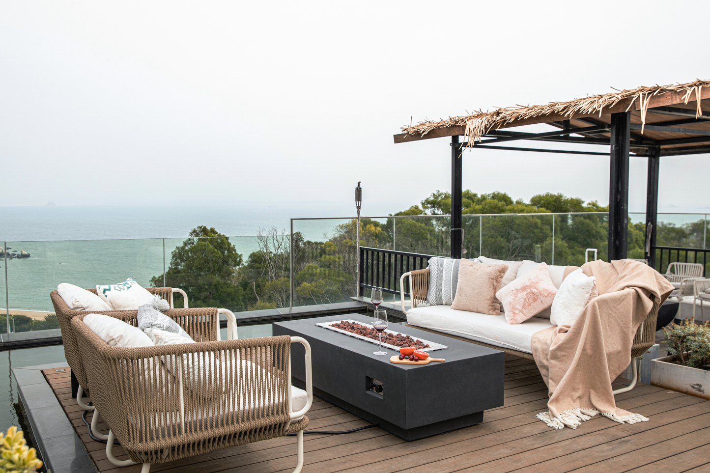 Granville Fire Pit Table OFG121