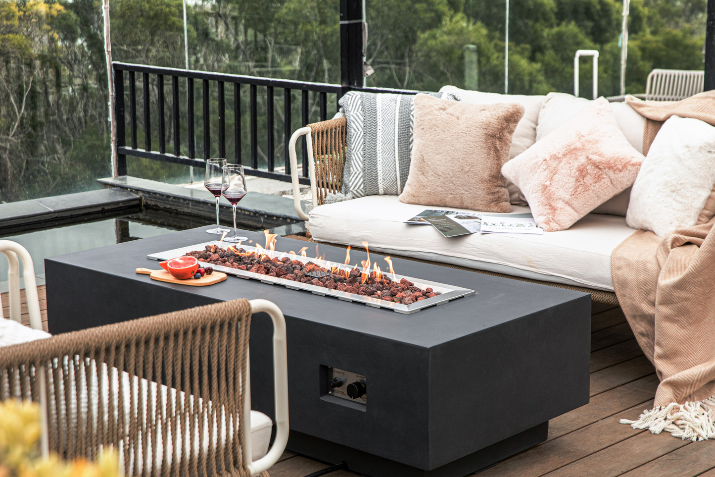 Granville Fire Pit Table OFG121