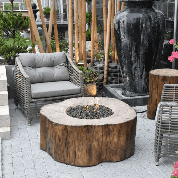 Elementi Manchester Fire Pit - 42 Inch Concrete Fire Table