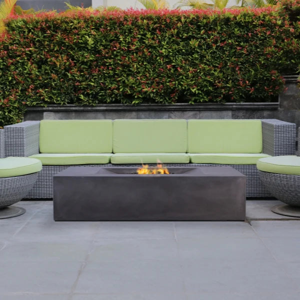 PyroMania Fire Moderne Rectangle Fire Pit
