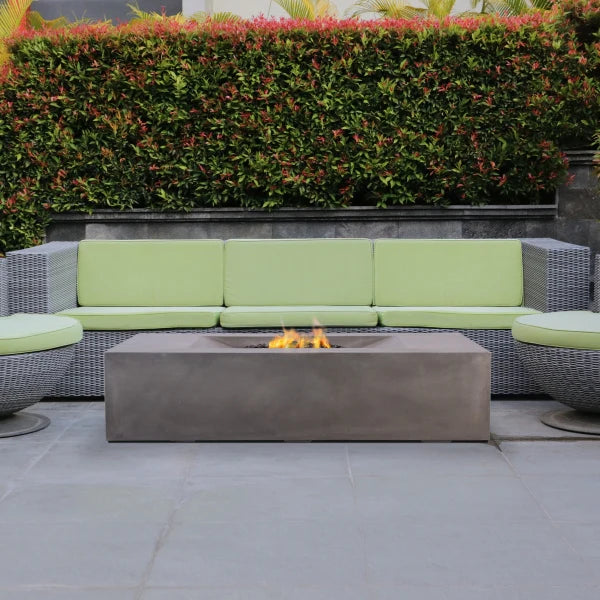 PyroMania Fire Moderne Rectangle Fire Pit