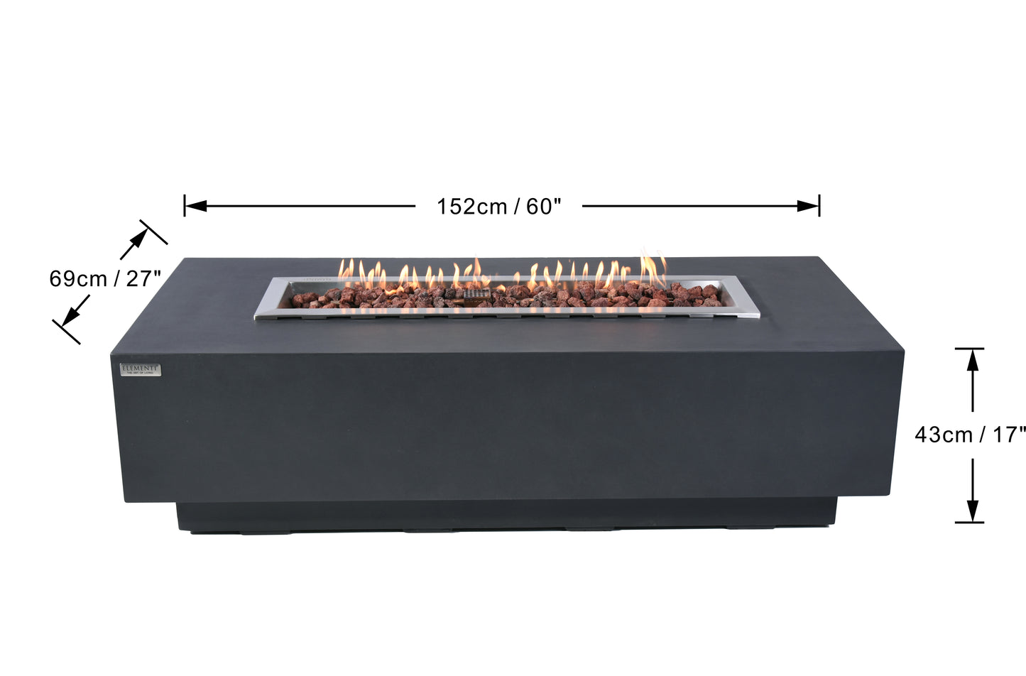 Granville Fire Pit Table OFG121