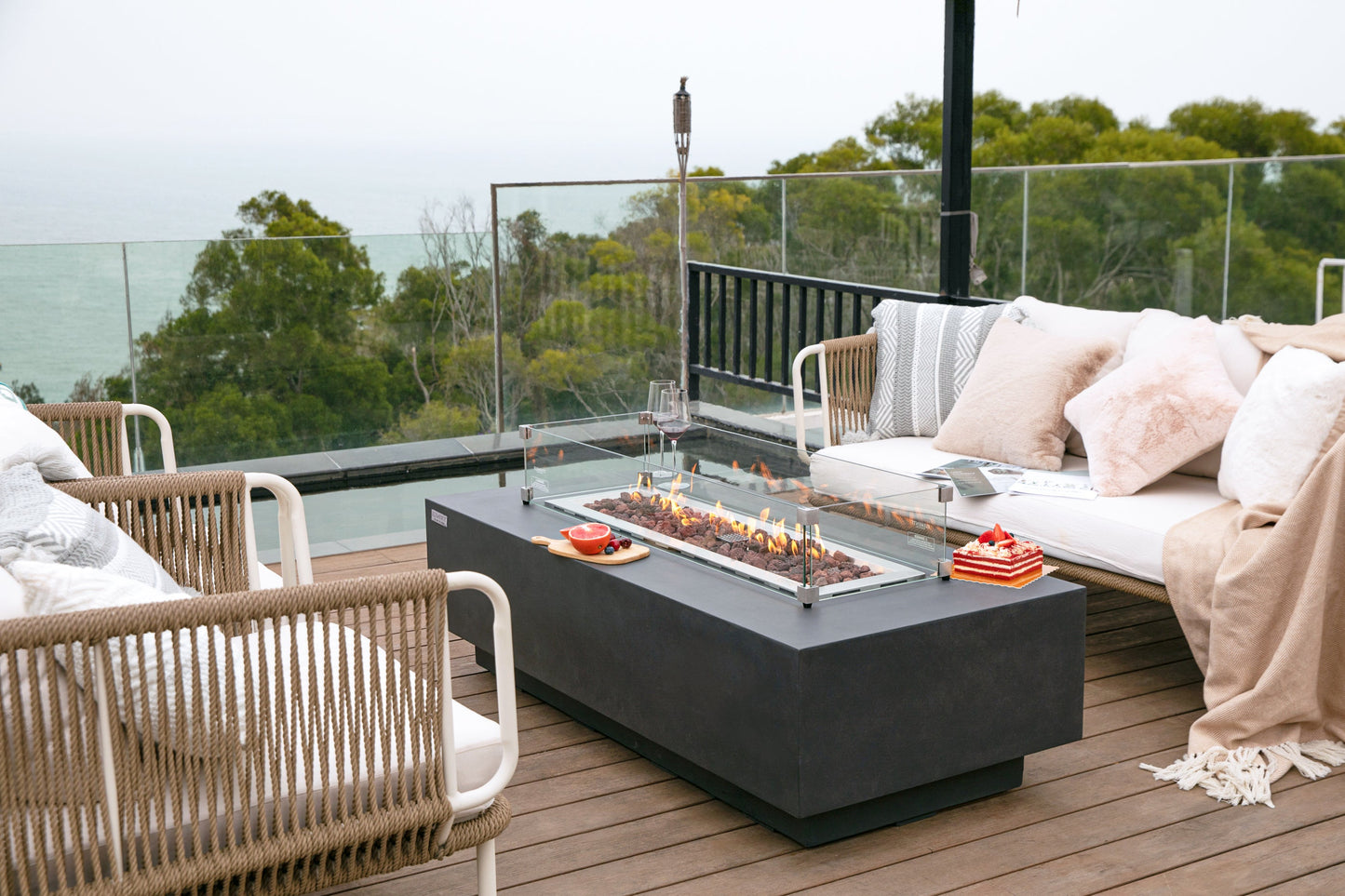Granville Fire Pit Table OFG121