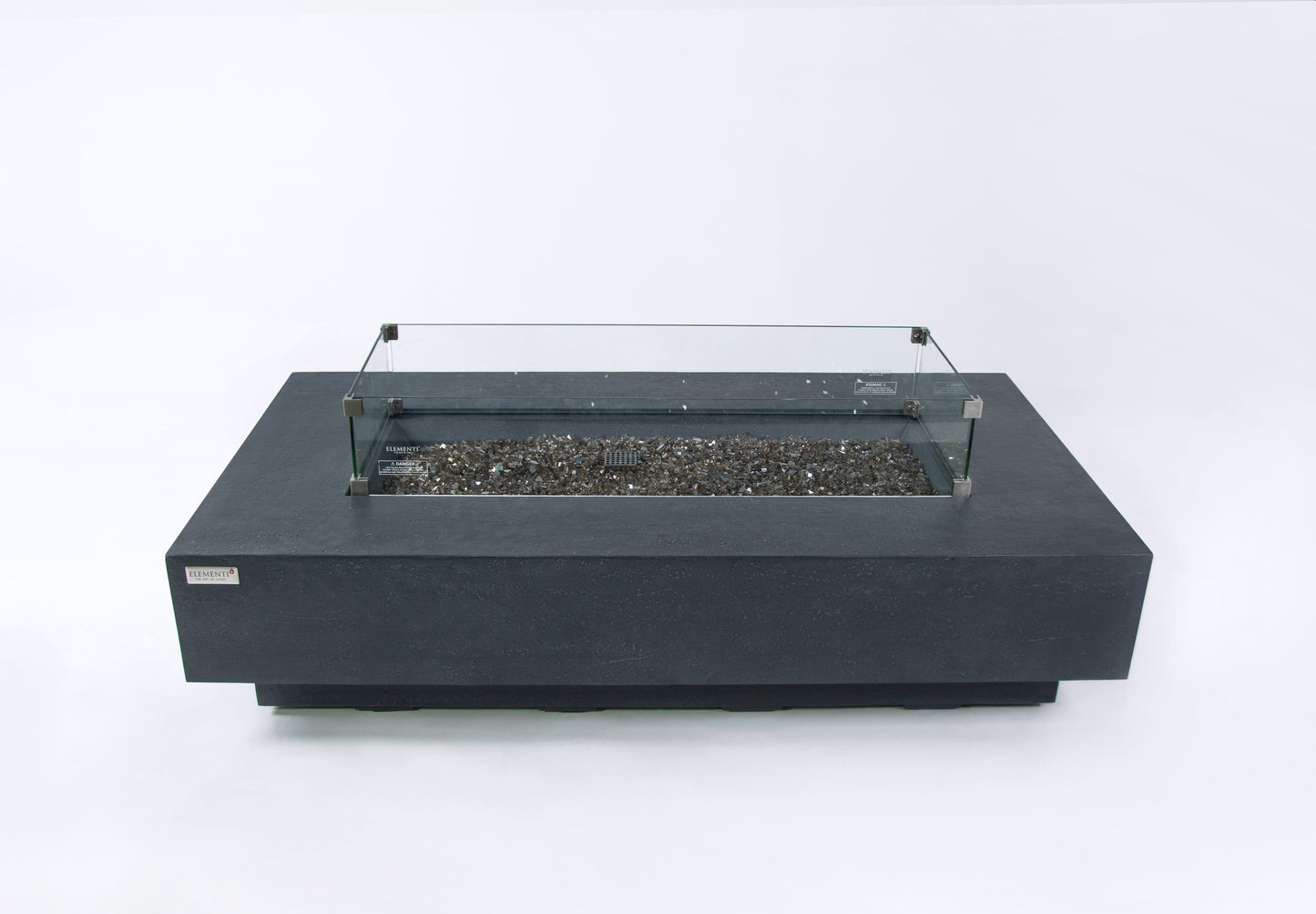 Dark Grey Positano Fire Table OFG415DG
