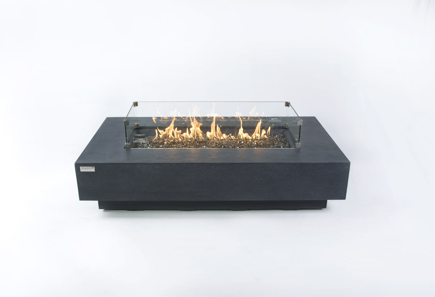 Dark Grey Positano Fire Table OFG415DG
