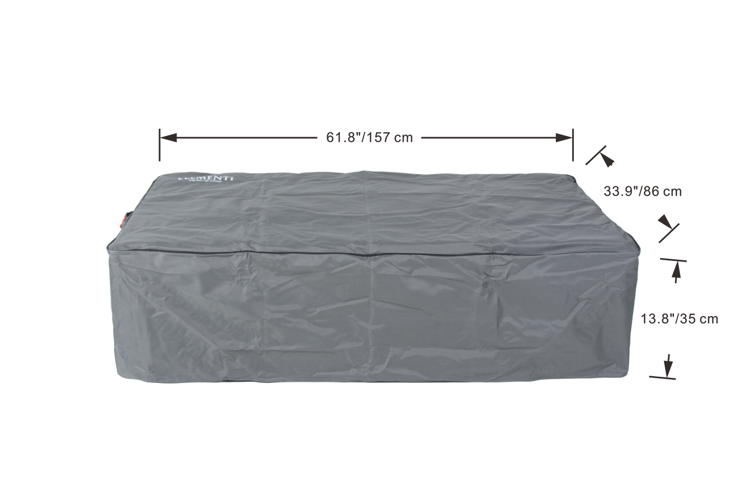 Light Grey Monte Carlo Fire Table OFG416LG