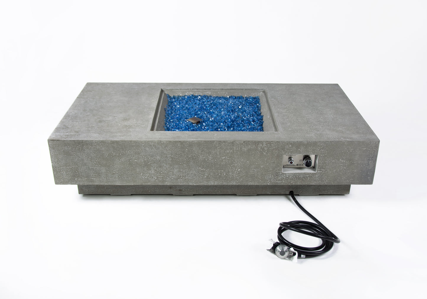 Light Grey Monte Carlo Fire Table OFG416LG
