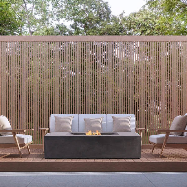 PyroMania Fire Moderne Rectangle Fire Pit