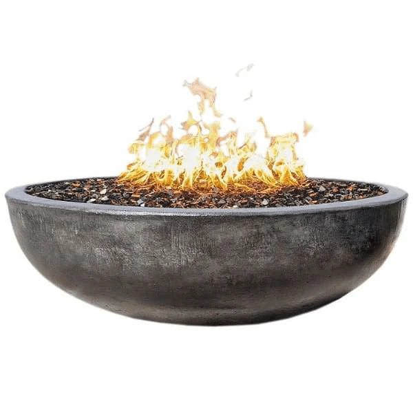 Pottery Works 48" Round Concrete Fire Bowl