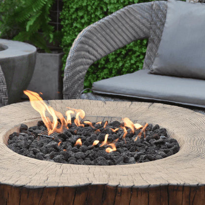 Elementi Manchester Fire Pit - 42 Inch Concrete Fire Table