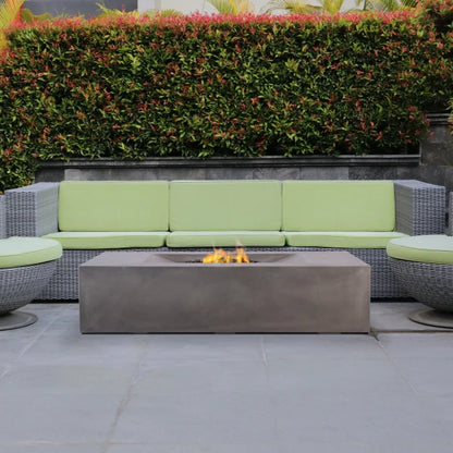 PyroMania Fire Moderne Rectangle Fire Pit
