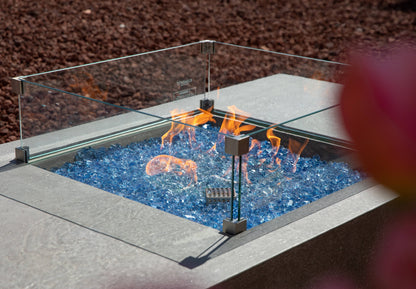 Light Grey Monte Carlo Fire Table OFG416LG