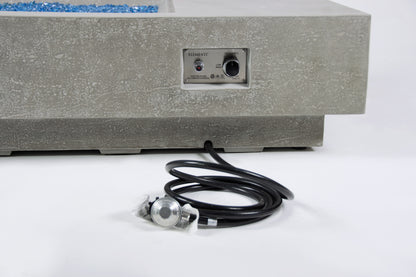 Light Grey Monte Carlo Fire Table OFG416LG
