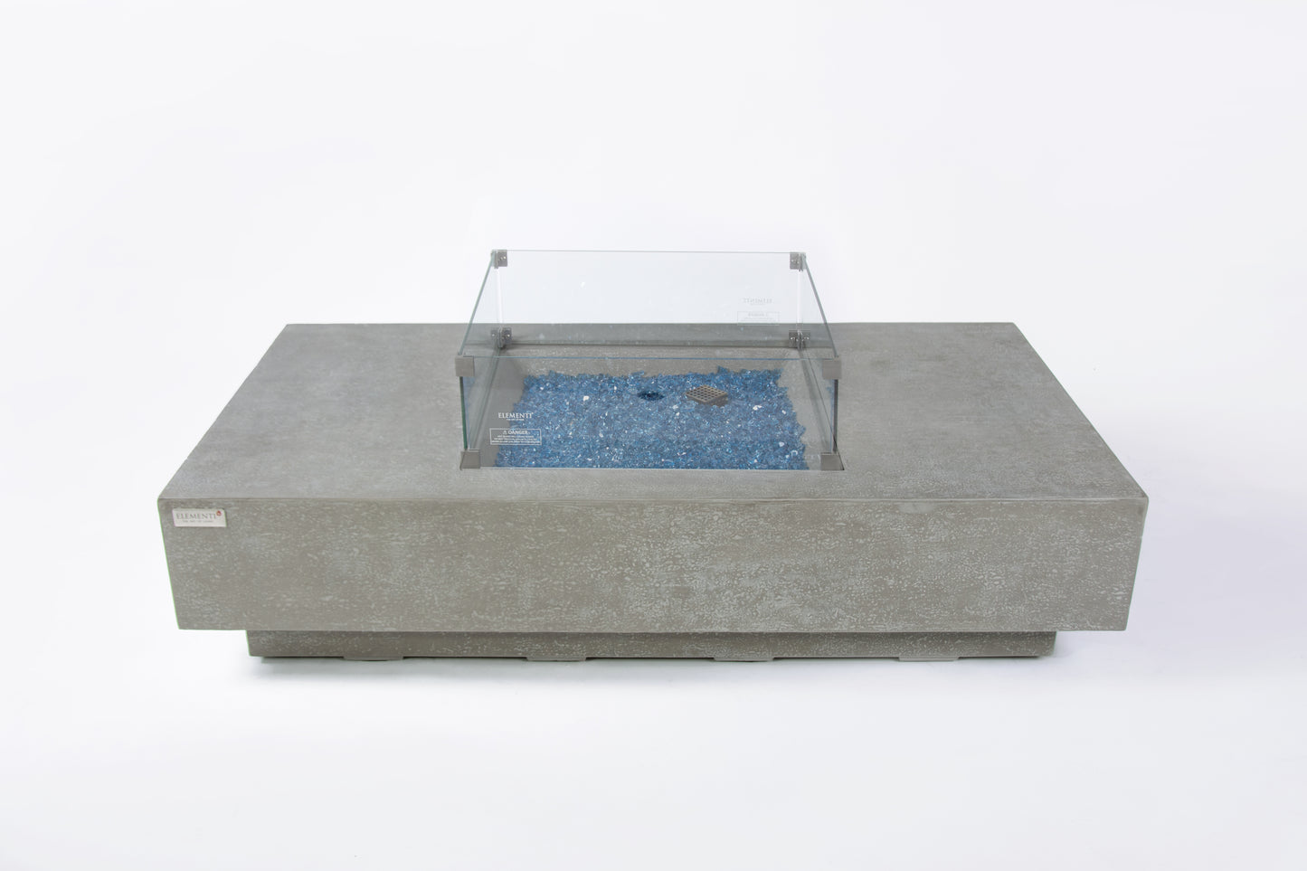 Light Grey Monte Carlo Fire Table OFG416LG