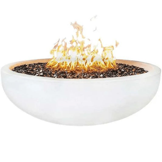 Pottery Works 48" Round Concrete Fire Bowl